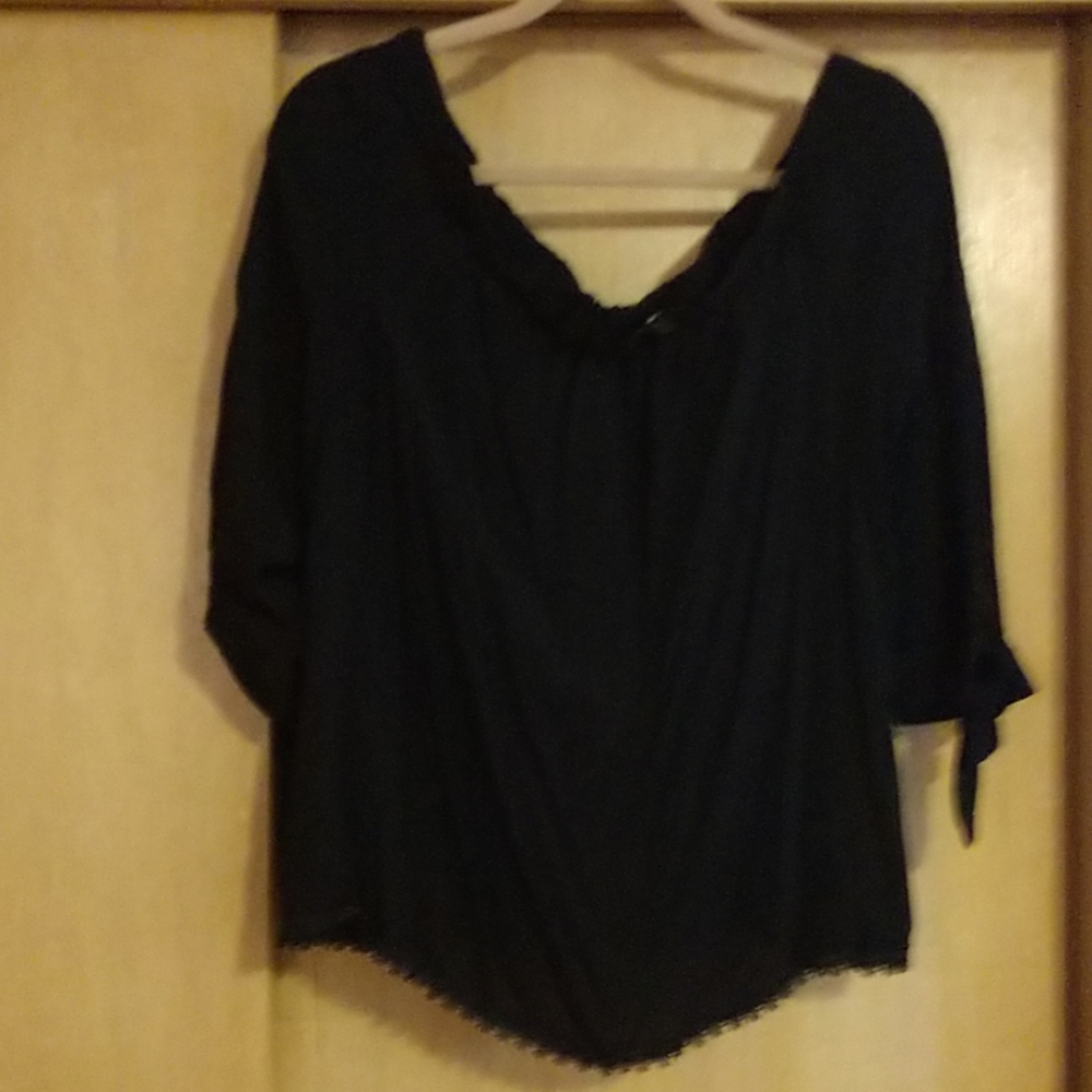 Off the shoulder blouse